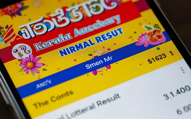 Kerala Lottery Result Yesterday Nirmal at Goa Game App body image